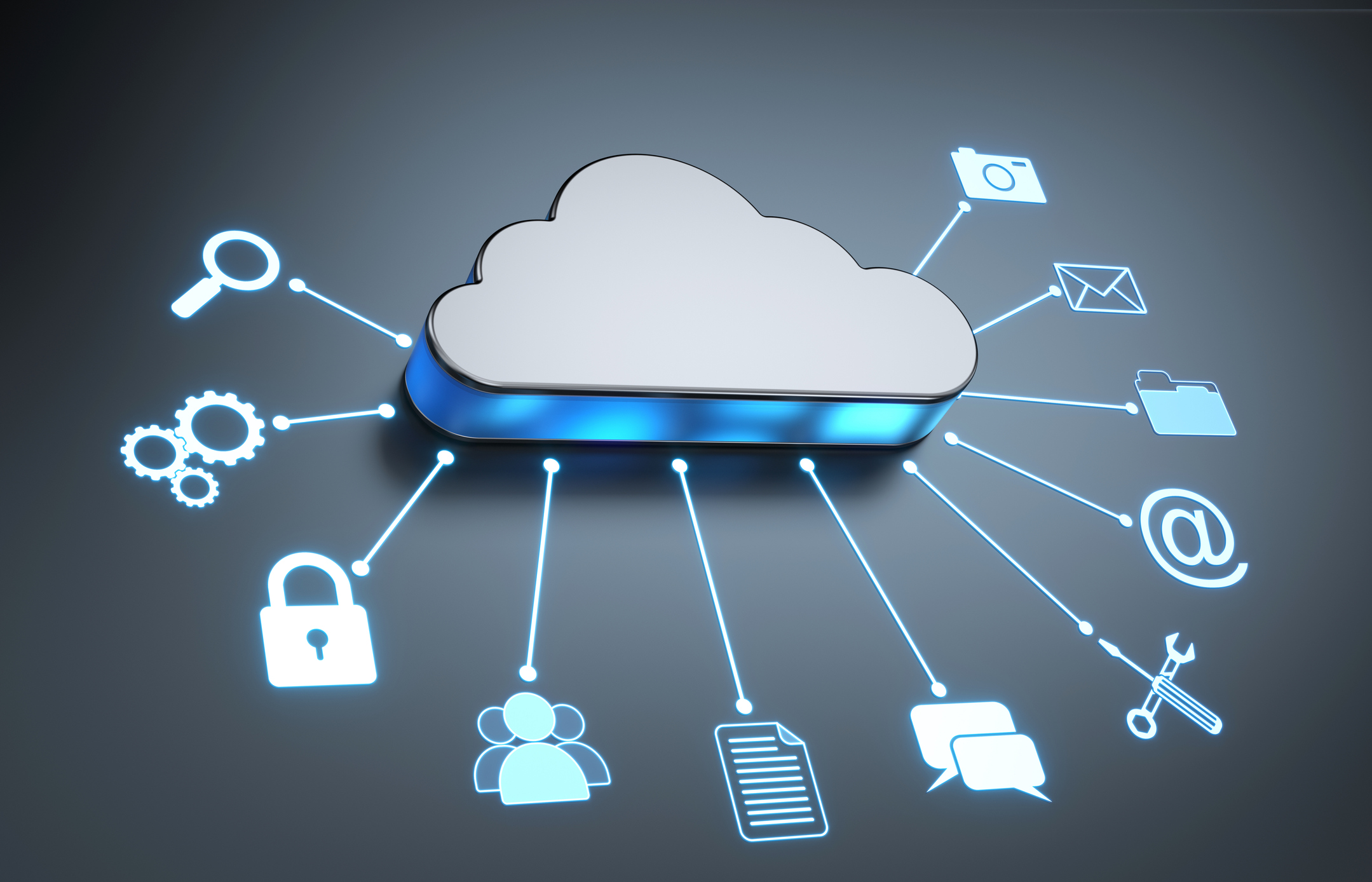 Cloud computing concept cloud contact center | Cloud Communications Solutions | TeleData Select
